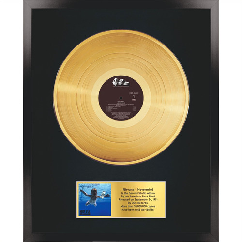 Nirvana nevermind lp oro - nevermind,