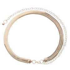  2 pz cinture in metallo alla