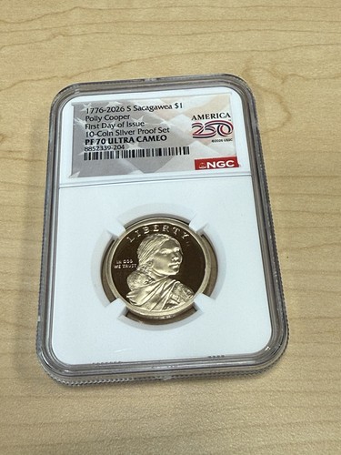 2026 sacagawea 1 polly - sacagawea, $1