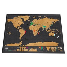 Poster Mappa del Mondo Deluxe