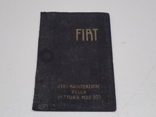 FIAT MOD. 503 LIBRETTO USO E