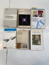 Lotto 6 libri sociologia Baudrillard Ferrarotti Il Mulino FrancoAngeli
