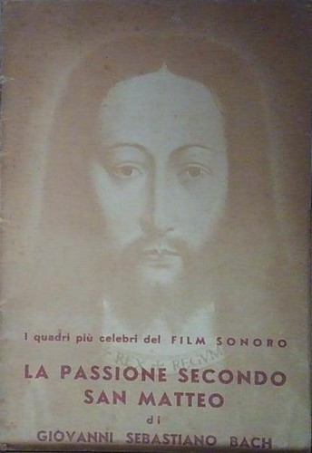 Passione secondo san matteo - passione,