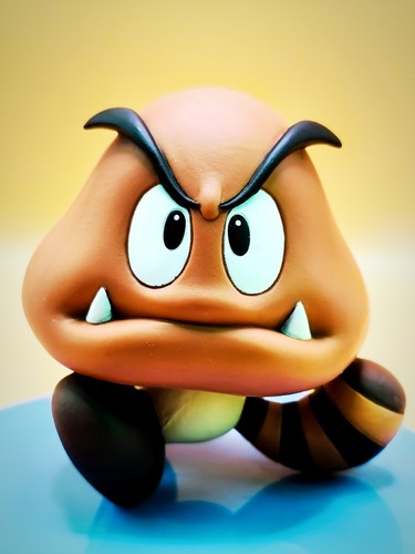 Super mario land figure - 3d,