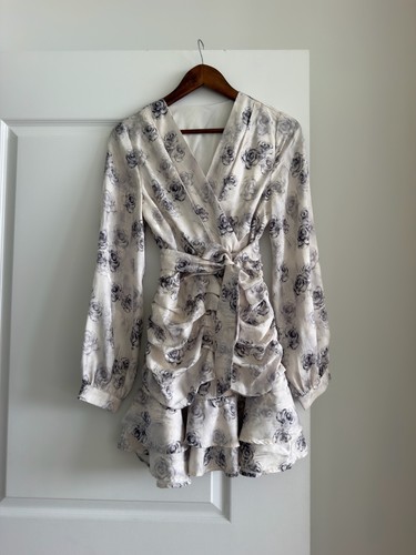 Mini abito donna floreale