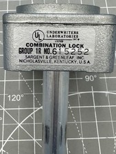 GRUPPO SERRATURA A COMBINAZIONE ANTIMANOMISSIONE SARGENT E GREENLEAF SERIE 1R 8400