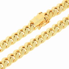 14K Giallo Vero Oro da Uomo