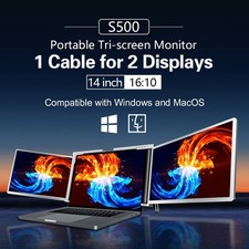 Monitor Portatile Triplo