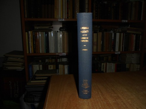 Andrea alciati and - his, books