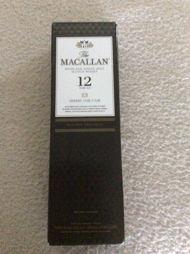 Empty miniature the macallan - empty,