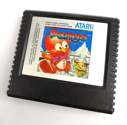 Gioco atari 5200 - atari, pengo