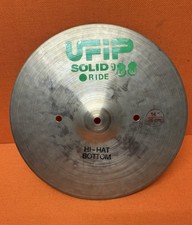 Piatti vintage 14" Ufip fondo hihat piatti creati con orecchie