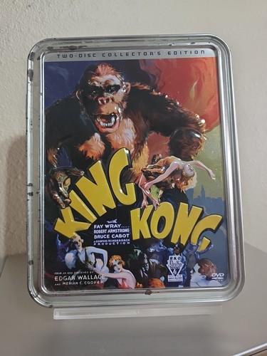 King kong dvd metal tin - dvd,