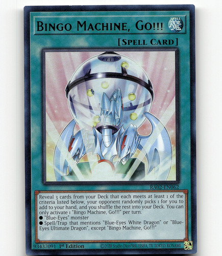 Yugioh bingo machine go - bingo,