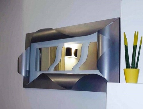 Cornice specchio ferro battuto - cornice,
