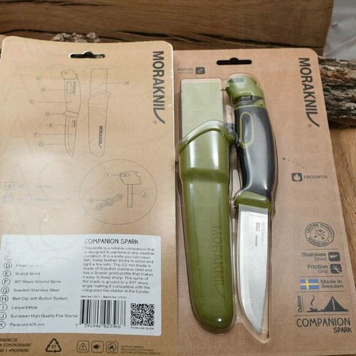Morakniv companion spark verde - morakniv,