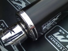 Suzuki GSXR 1000 K7 Scarico Ovale Nero In Polvere SL