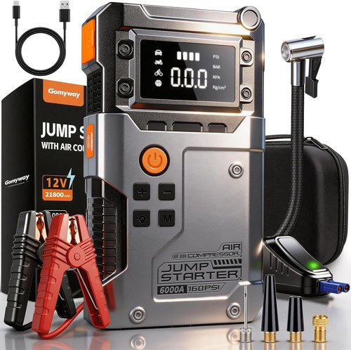 Avviatore batteria auto 6000a - avviatore,