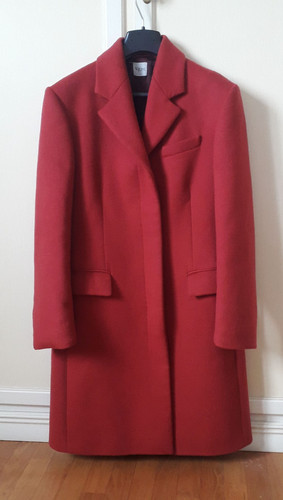 Valentino vzone cappotto - cappotto, rosso