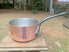 Casseruola in rame martellato