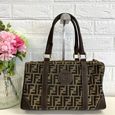 Borsa FENDI Zucca Mini Boston