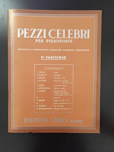 Pezzi celebri per pianoforte