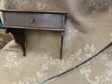 mensolina pensile antica in noce con cassetto dell' 800