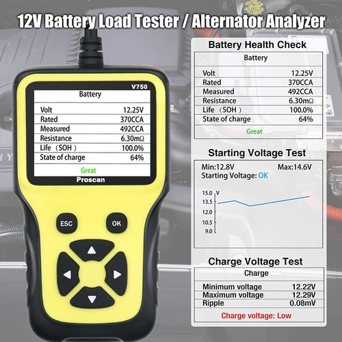 Tester salute batteria - , auto