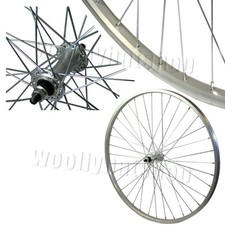 Cerchio bullonato anteriore in lega 26" mountain bike cerchio argento TWF942