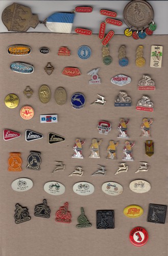Vintage bicycle logo pin - vintage,
