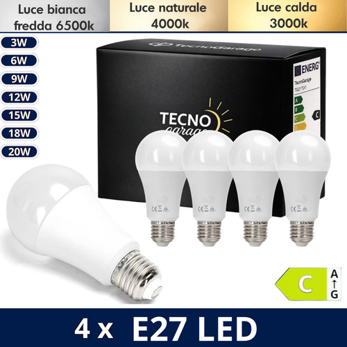 E27 led lampadine da - 4, 6w