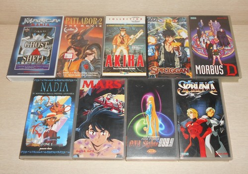 Lotto stock vhs - lotto, manga