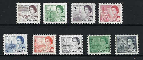 Canada scott 454 460 - -, 454-460