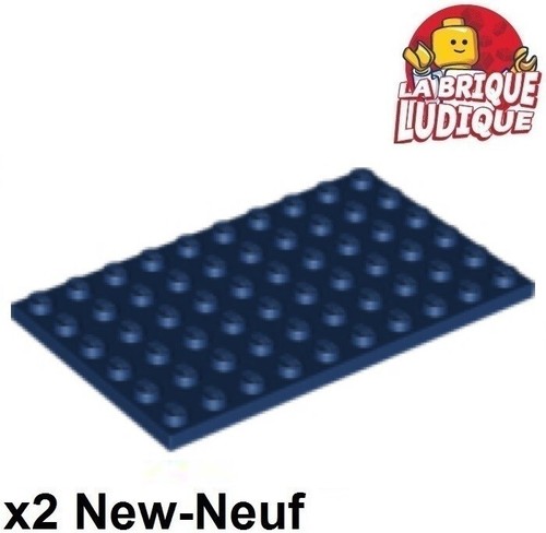 Lego piastra 6x10 10x6 - 2x,