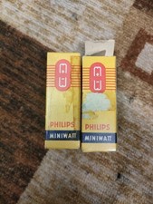 2  ECC 83 - ECC83 VALVOLE VALVOLA PHILIPS MINIWATT NOS NUOVE 