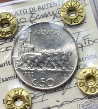 50 Centesimi 1920 Leoni Regno