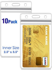 Confezione 10 Porta Badge ID