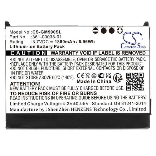 Batteria per garmin zumo 660lm - garmin,