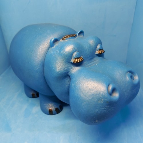 Ippopotamo pippo lines vintage - ippopotamo,