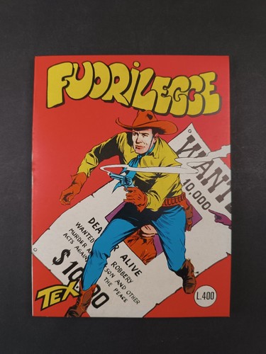 Fumetto tex fuorilegge ed - -,