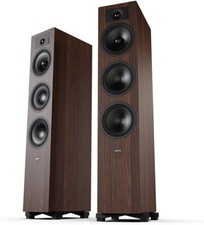 INDIANA LINE TESI 6 WOOD COPPIA DIFFUSORI DA PAVIMENTO BASS REFLEX INF. LEGNO