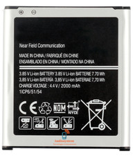 BATTERIA 2000Mah per SAMSUNG