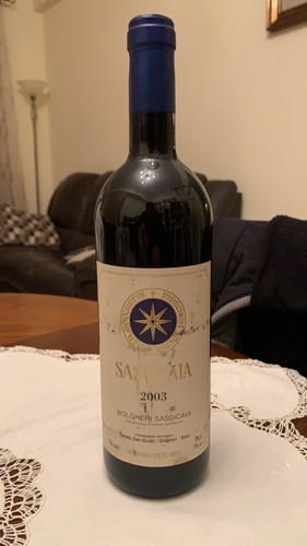 Sassicaia 2003 tenuta - sassicaia, san