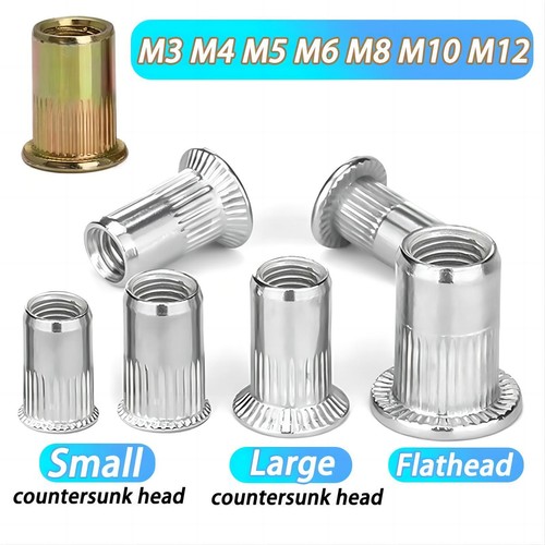 M12 dadi in - in, acciaio