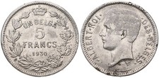 Belgium 5 francs - belgium,