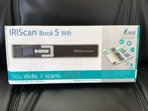 Iriscan book wifi scanner - book,