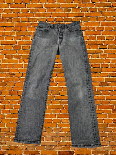 Levis 501 w28 l28 - jeans, grigio