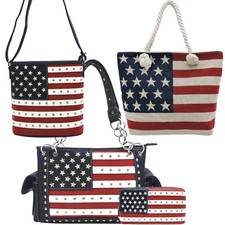 Set 4 pezzi borsa bandiera