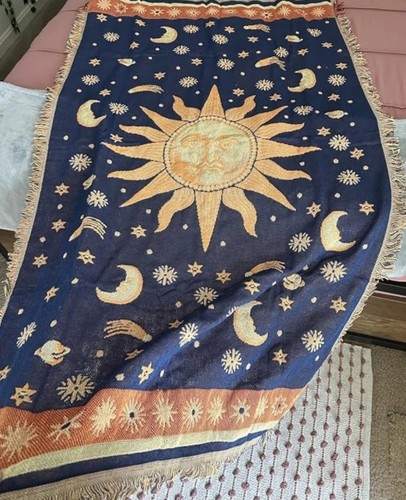 Coperta arazzo sole - , luna