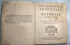 Prima ed. 1753 G.Beccaria